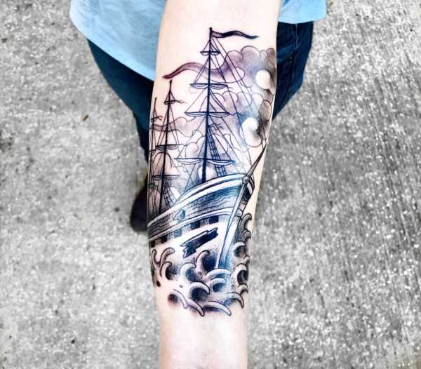 amazing 3d tattoos 23 42 Fantastic 3D Tattoos (42 photos)