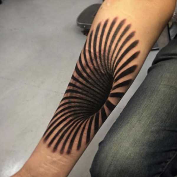 amazing 3d tattoos 37 42 Fantastic 3D Tattoos (42 photos)