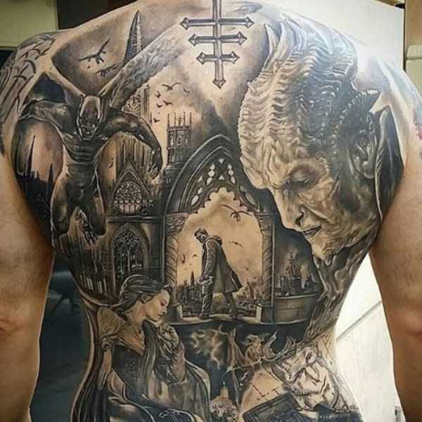 amazing 3d tattoos 8 42 Fantastic 3D Tattoos (42 photos)