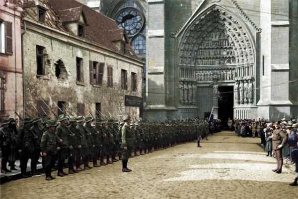 90 WWI Colorized Photos