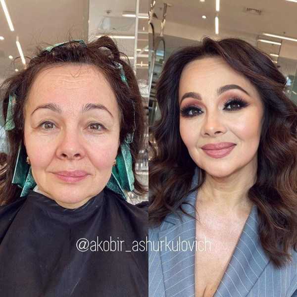 girls before after makeup 10