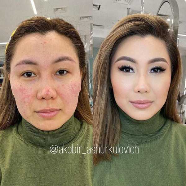 girls before after makeup 13