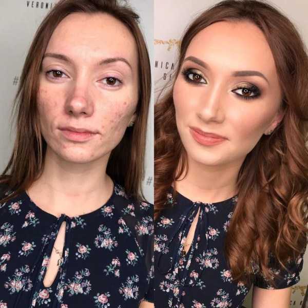 girls before after makeup 15