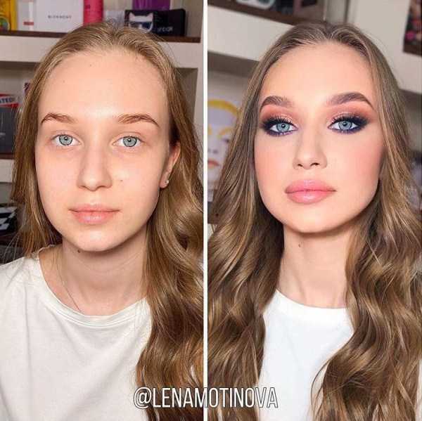 girls before after makeup 16