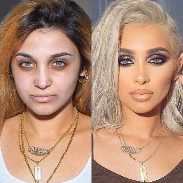 22 Women Before And After Makeup (22 photos)