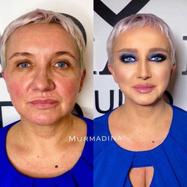 girls before after makeup 18