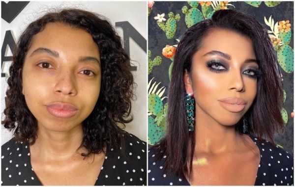 girls before after makeup 20