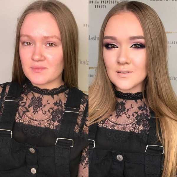 girls before after makeup 4