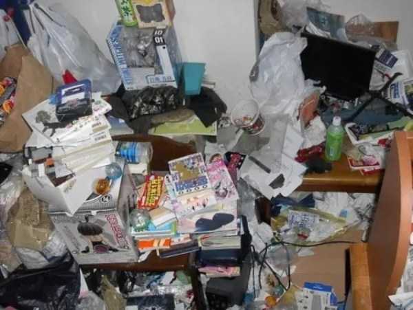 33 Extremely Filthy Rooms (33 photos)