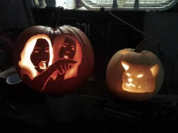 40 Funny Halloween Pumpkin Carving Ideas (40 photos)
