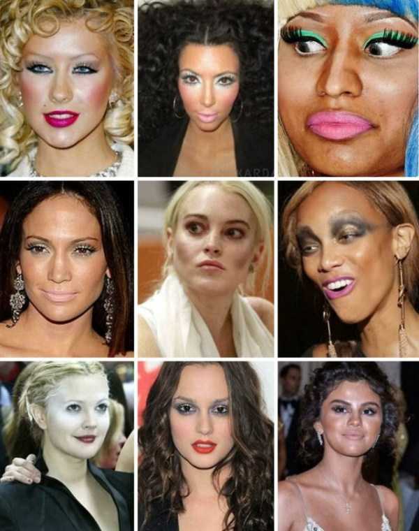 33 Girls Wearing Too Much Makeup (33 photos)