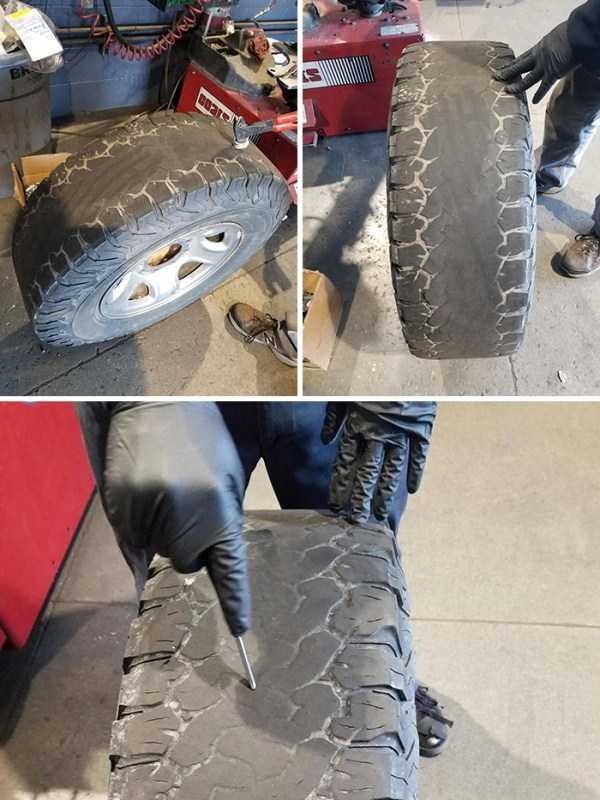 WTF Happened To These Tires?! (25 photos)