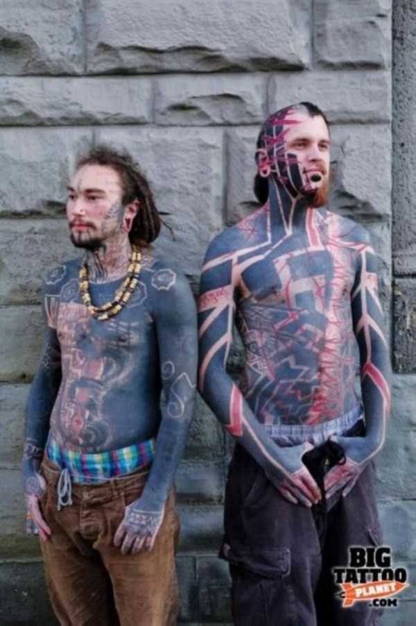 Heavily Tattooed And Pierced Freaks – Part 16 (30 photos)