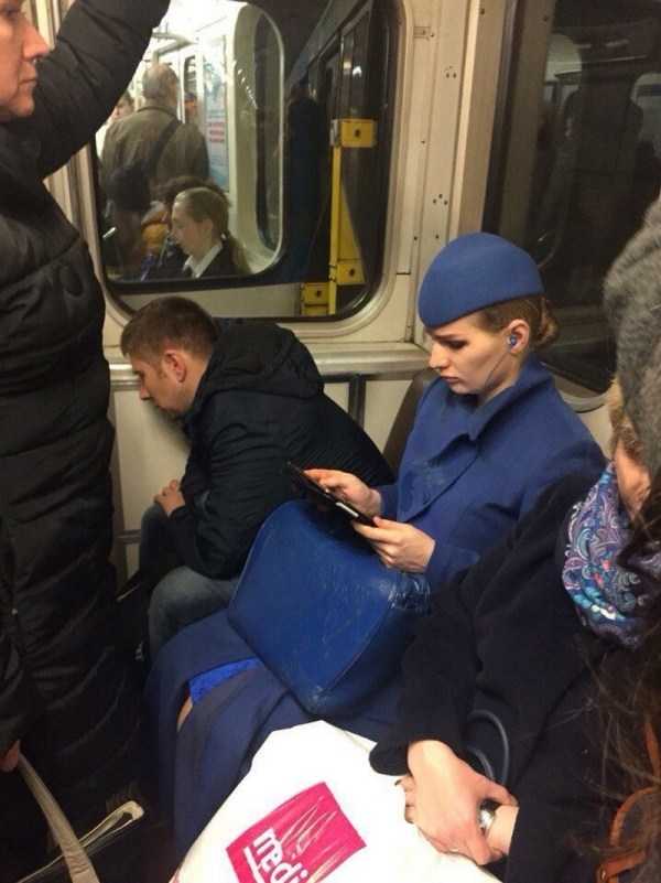 weird russian subway fashionists 33