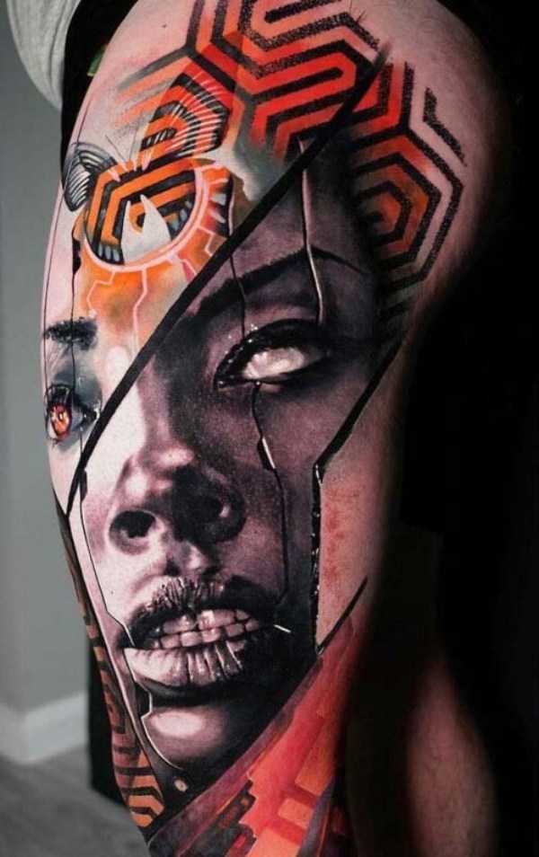 realistic tattoos 13 31 Mind Blowing Tattoos (31 photos)