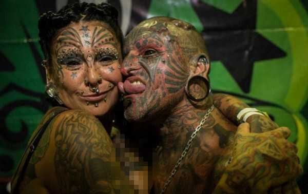 Heavily Tattooed And Pierced Freaks #20 (32 photos)