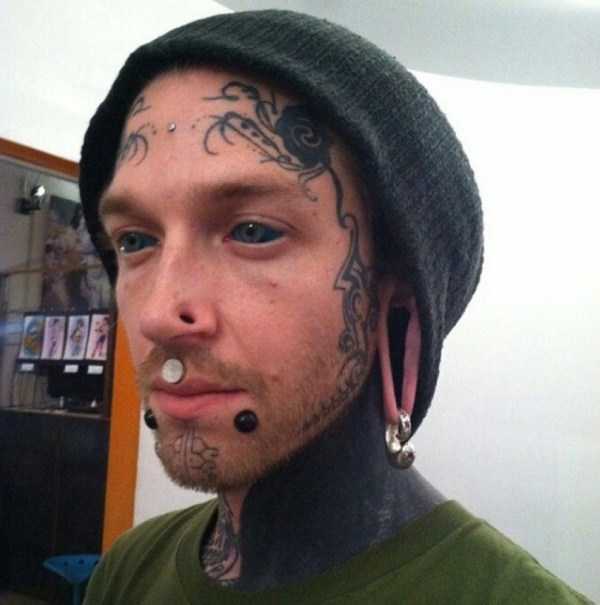 overly tattooed pierced freaks 47