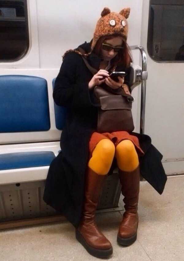 Weird Russian Subway Fashion #171 (50 photos)
