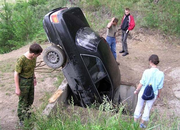 Insane Driving Fails #9 (44 photos)
