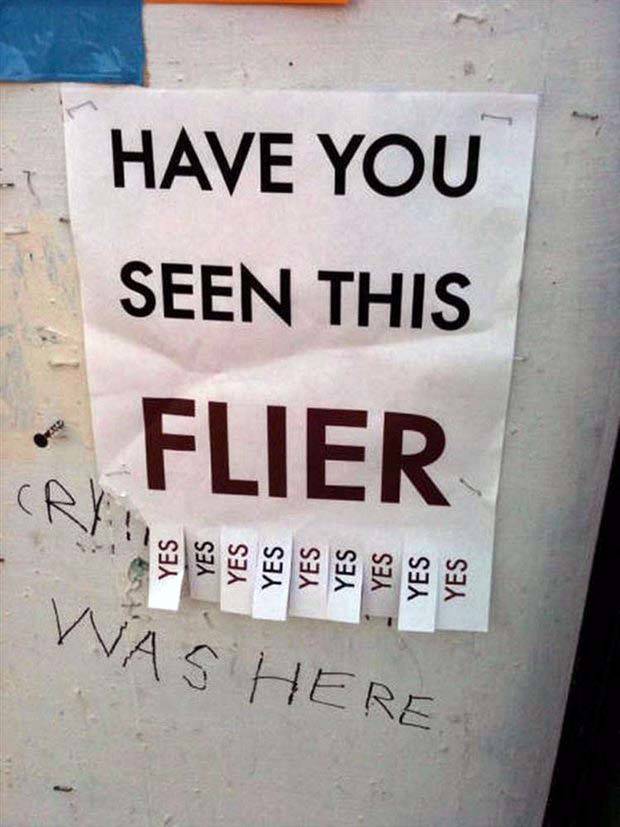 33 Laughable Flyers (33 photos)
