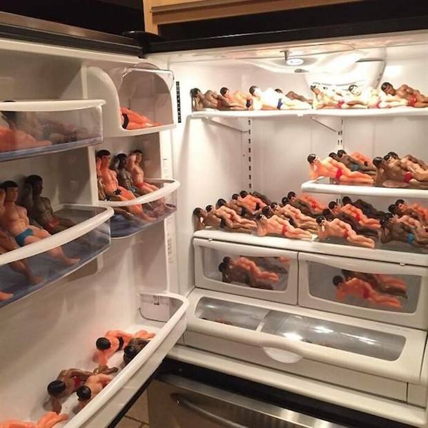 Strange Finds In Fridges (48 photos)
