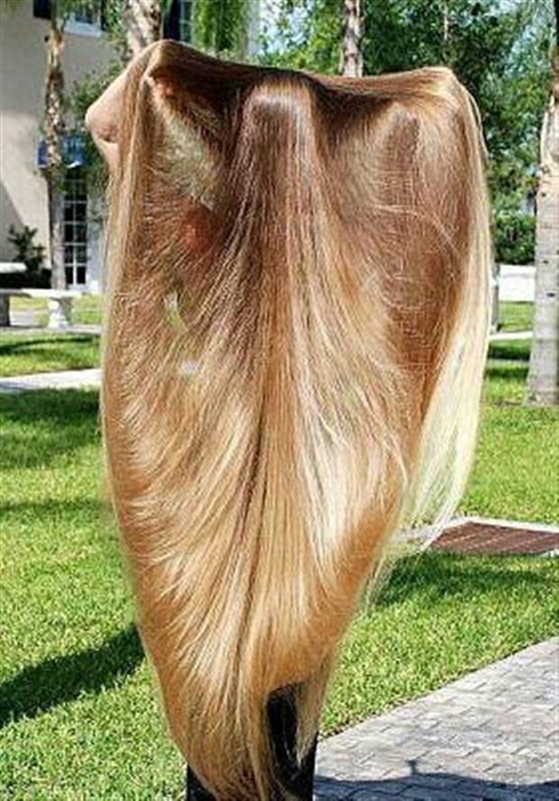 long haired people 36 People With Impressively Long Hair (40 photos)