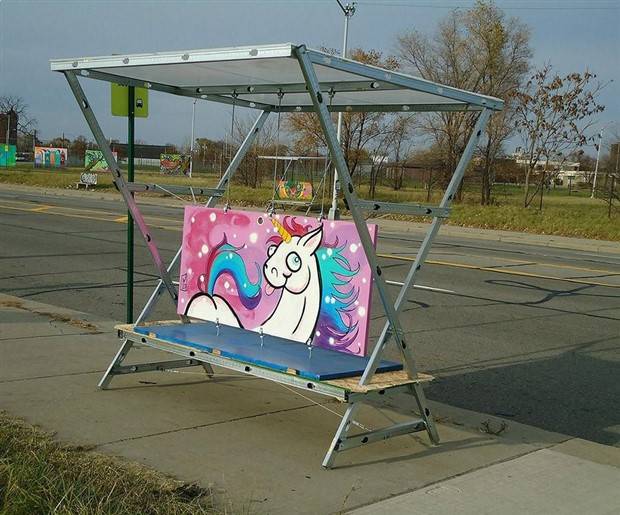 weird bus stops 3 Quirky And Creative Bus Stops (33 photos)