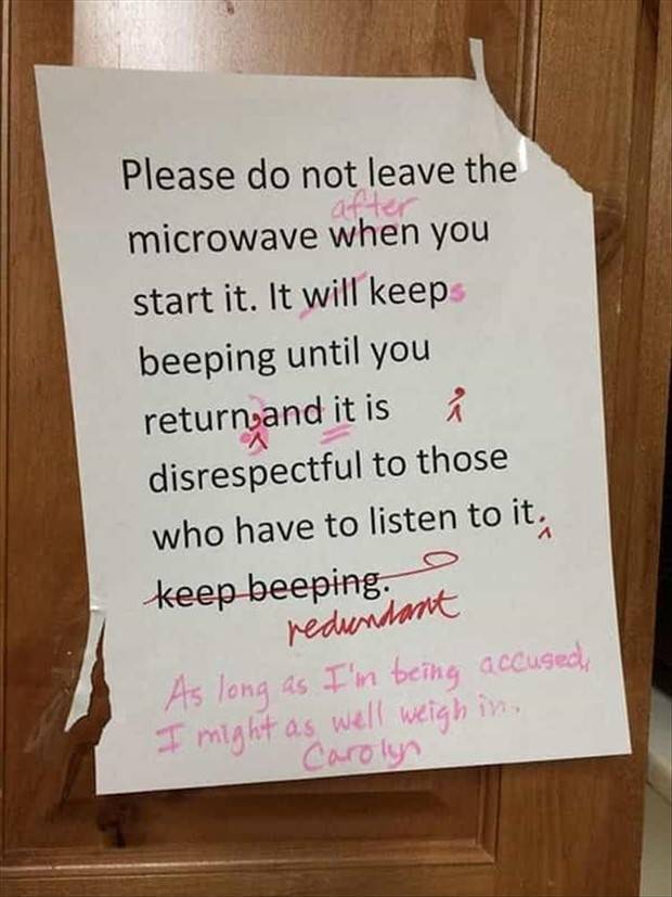 Witty Warning Notes (28 photos)