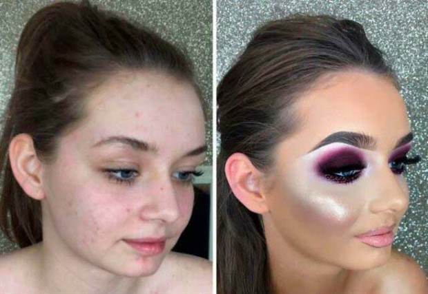 When Makeup Goes Awry (35 photos)