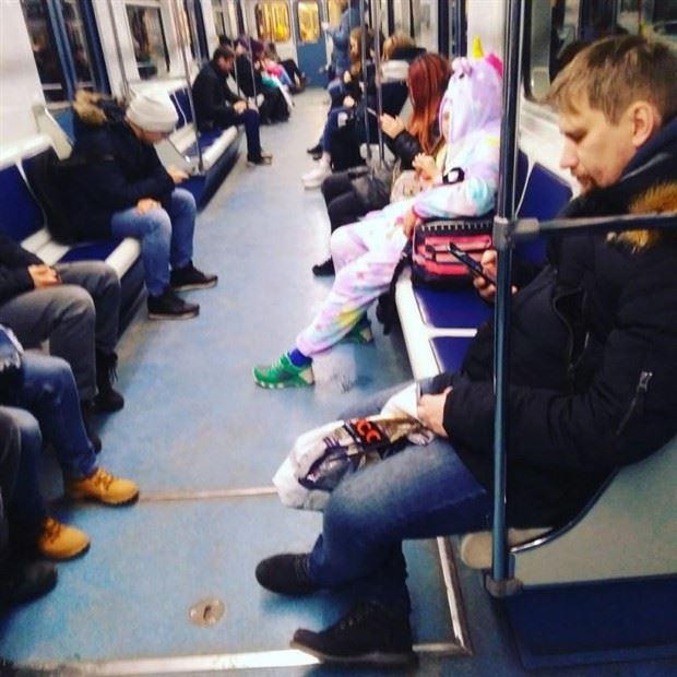 crazy fashion from russian subway 12 Weird Russian Subway Fashion #187 (36 photos)