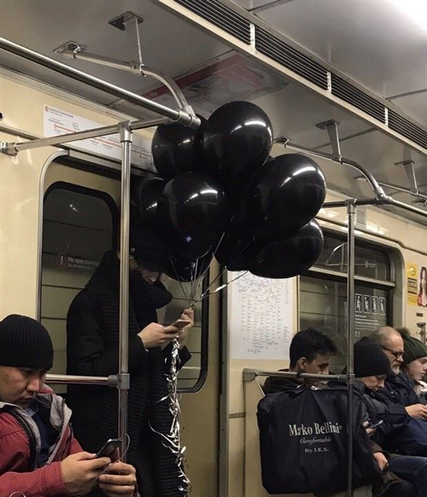 crazy fashion from russian subway 3 Weird Russian Subway Fashion #187 (36 photos)