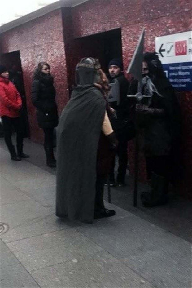 crazy fashion from russian subway 4 Weird Russian Subway Fashion #187 (36 photos)