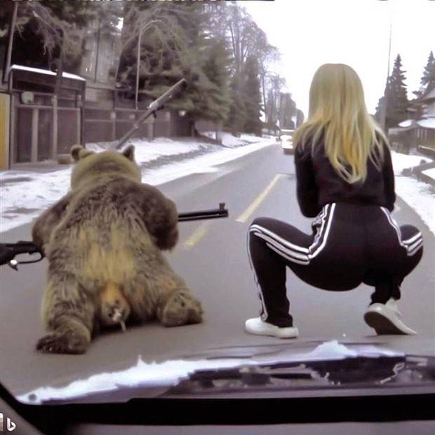 Life in Russia According to AI (18 photos)