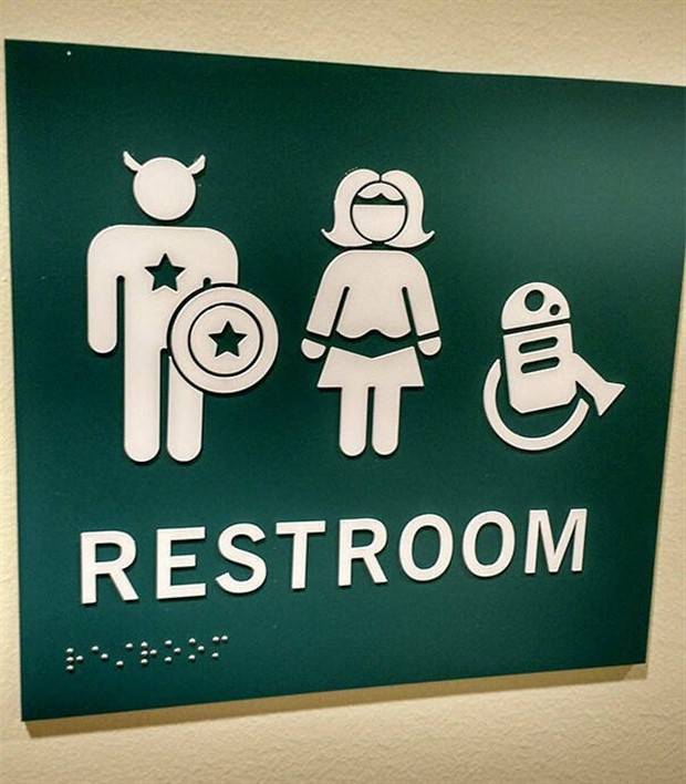 Humorous and Ingenious Toilet Signs (23 photos)