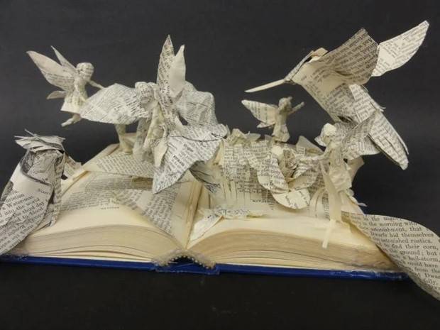 Old Books Turned into Masterpieces (27 photos)