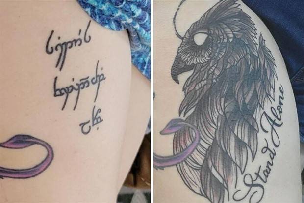 Revamping Outdated Tattoos (35 photos)