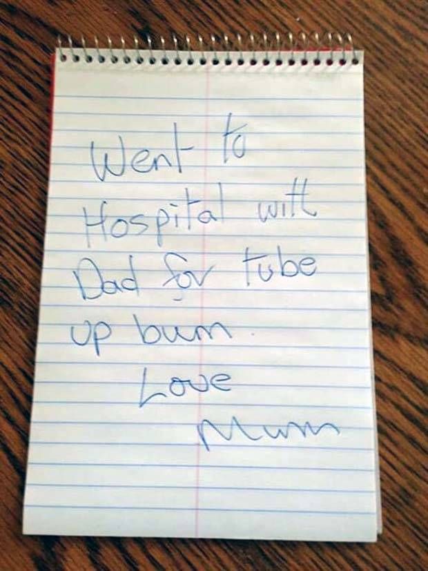 36 Notes of Parents Being Passive Aggressive (36 photos)
