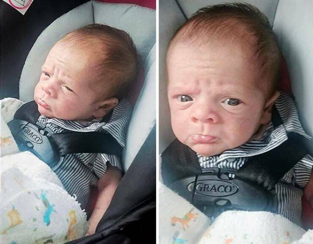 46 Babies Looking Like Theyve Seen It All (46 photos)