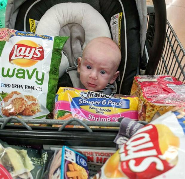 46 Babies Looking Like Theyve Seen It All (46 photos)