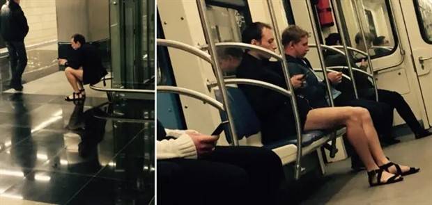 crazy russian subway fashion 6 Weird Russian Subway Fashion #192 (29 photos)