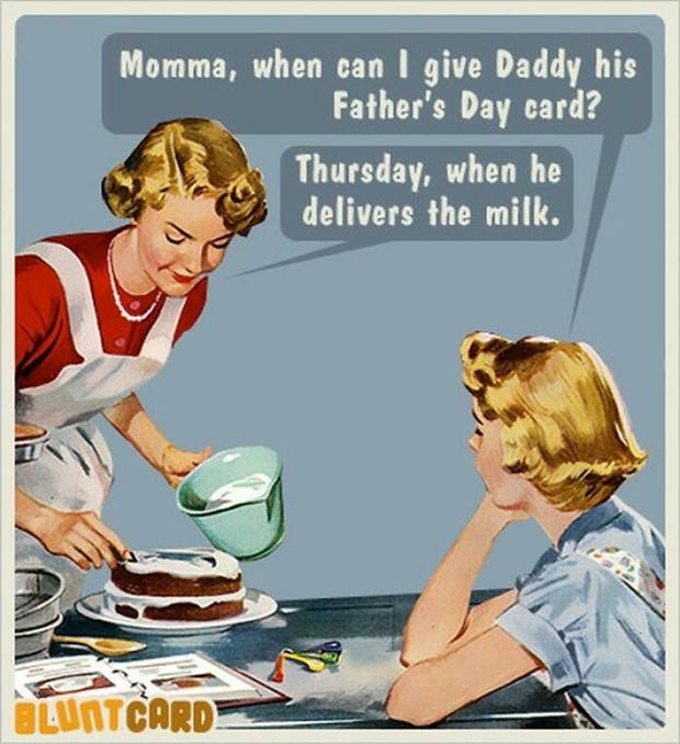 Vintage Inspired Bluntcards: Classic Twist on Wit and Humor (25 photos)