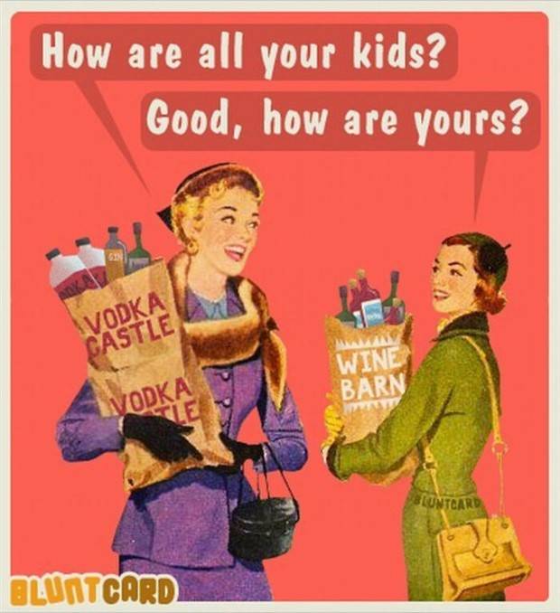 Vintage Inspired Bluntcards: Classic Twist on Wit and Humor (25 photos)