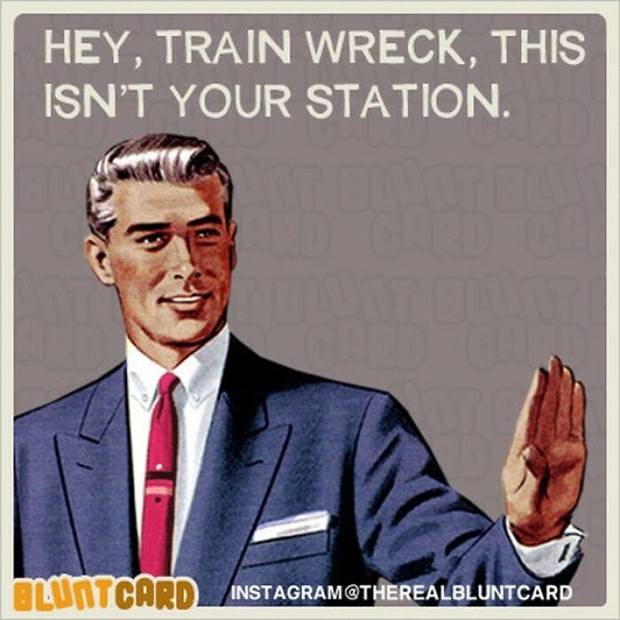 Vintage Inspired Bluntcards: Classic Twist on Wit and Humor (25 photos)