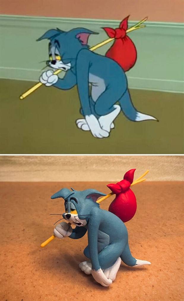 3D Tom and Jerry Figures by Taku Inoue (22 photos)
