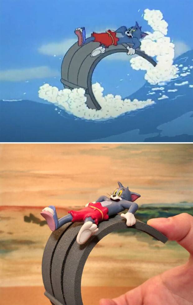 3D Tom and Jerry Figures by Taku Inoue (22 photos)