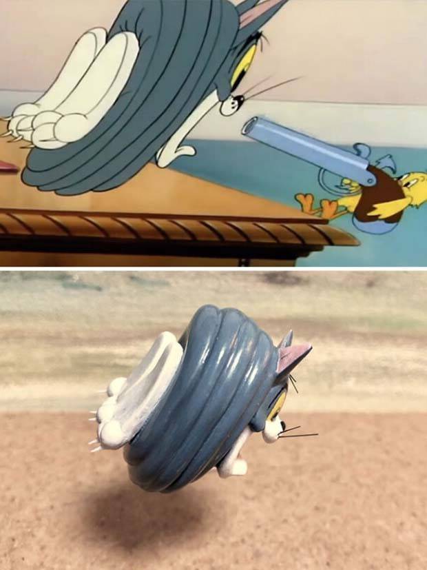3D Tom and Jerry Figures by Taku Inoue (22 photos)
