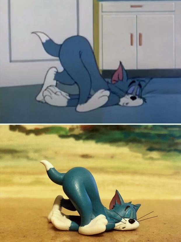 3D Tom and Jerry Figures by Taku Inoue (22 photos)