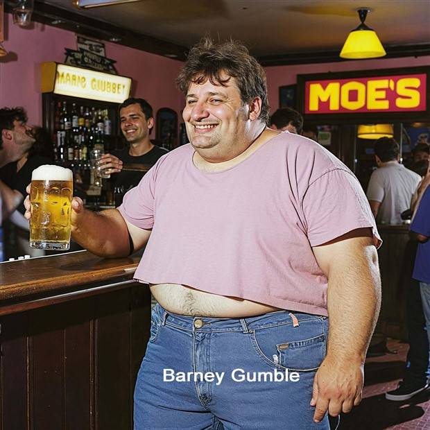 The Simpsons: Real Life Characters Generated by AI (24 photos)