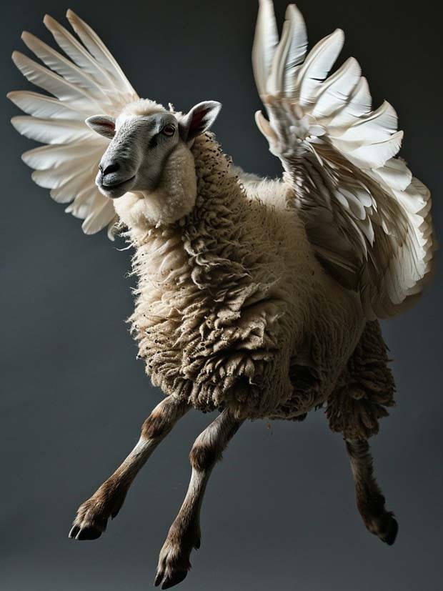 21 AI Generated Pics of Bizarre Birds (21 photos)