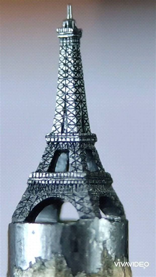 Real Masterpieces Made from Wooden Pencils (34 photos)